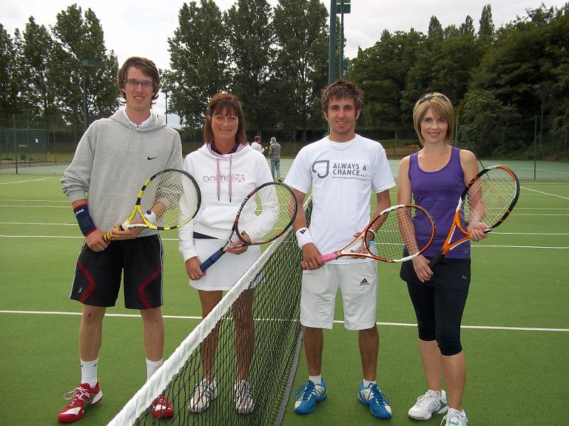 100_0164.JPG - Helen Allen/ Stan Barker and Tom Holmes/ Phillippa Middup